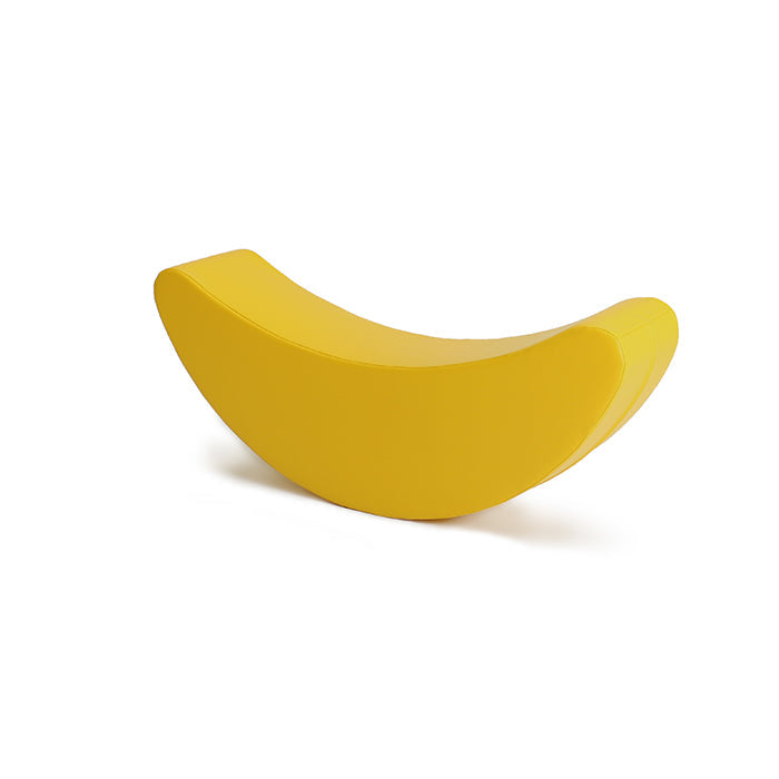 soft play schommelspeelgoed in de vorm van een banaan voor baby's peuters en kleuters