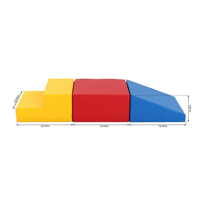 IGLU Soft Play Balance Path Set: Colorful foam blocks for playtime.