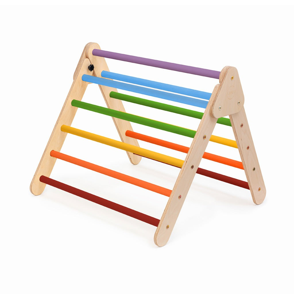 Climbing triangle premium - foldable - rainbow