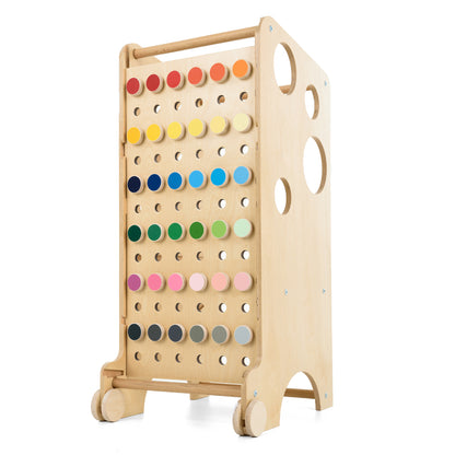 Colored Pegs Board Slim/M  - Leea's Tower Accessoire