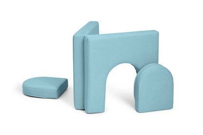 Shappy Original Play Sofa And Arches Set Sky Blue