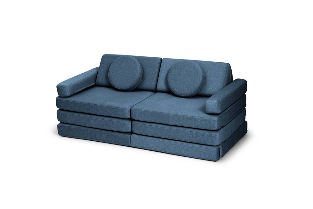 Shappy Original Play Sofa And Arches Set Navy Blue