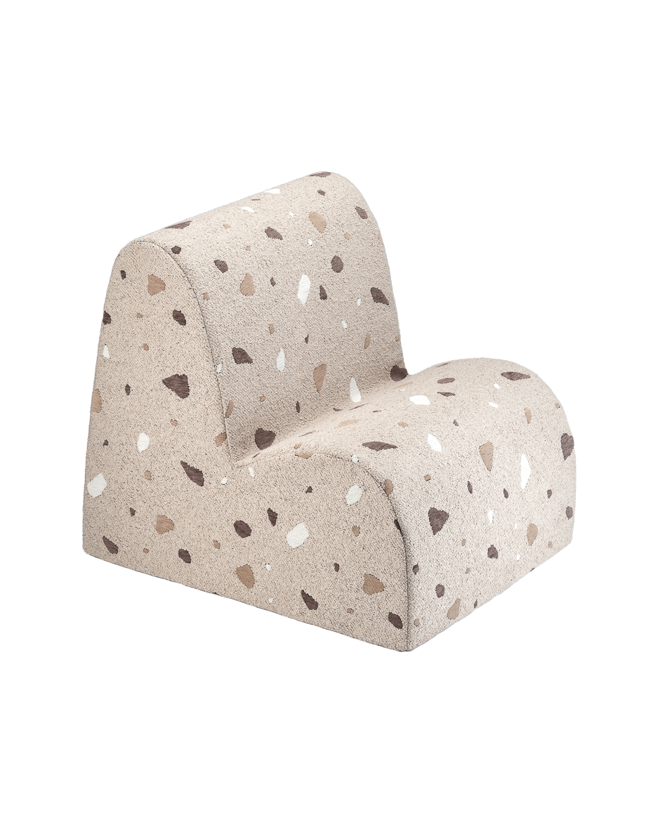 Wigiwama Terrazzo Sand Cloud Chair - geweven kinderstoel