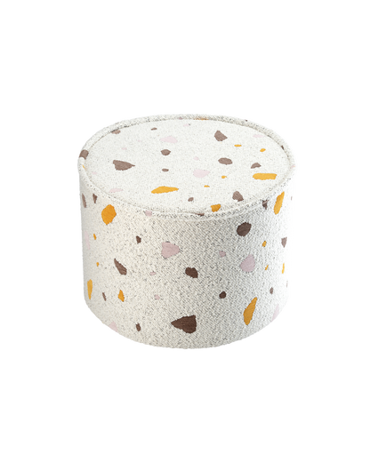 Terrazzo Marble Pouffe