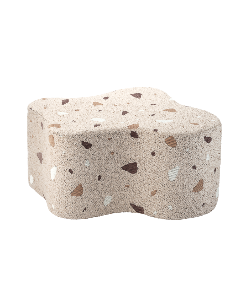 Wigiwama Terrazzo Sand Cloud Pouffe