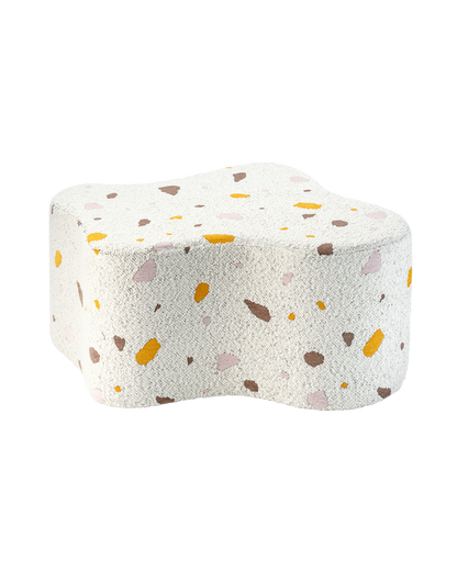 Terrazzo Marble Cloud Pouffe