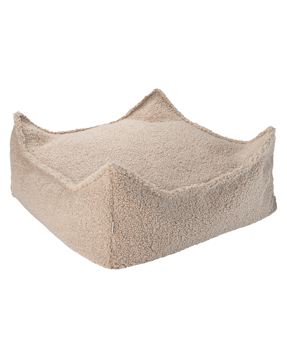 Wigiwama Biscuit Square Ottoman - teddystof poef