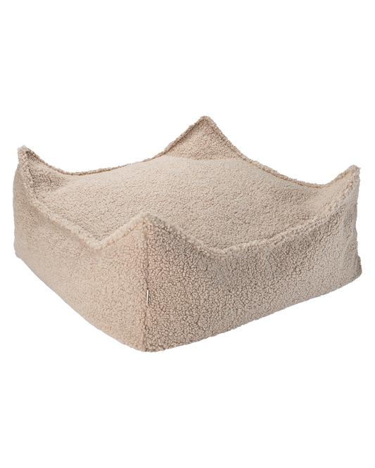 Wigiwama Biscuit Square Ottoman - teddystof poef