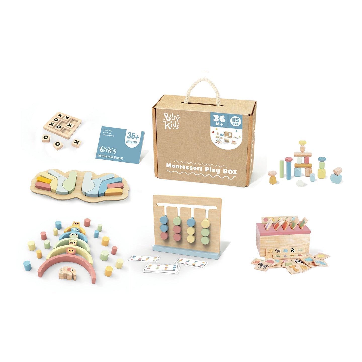 Montessori Spielkiste 36m+ BusyKids