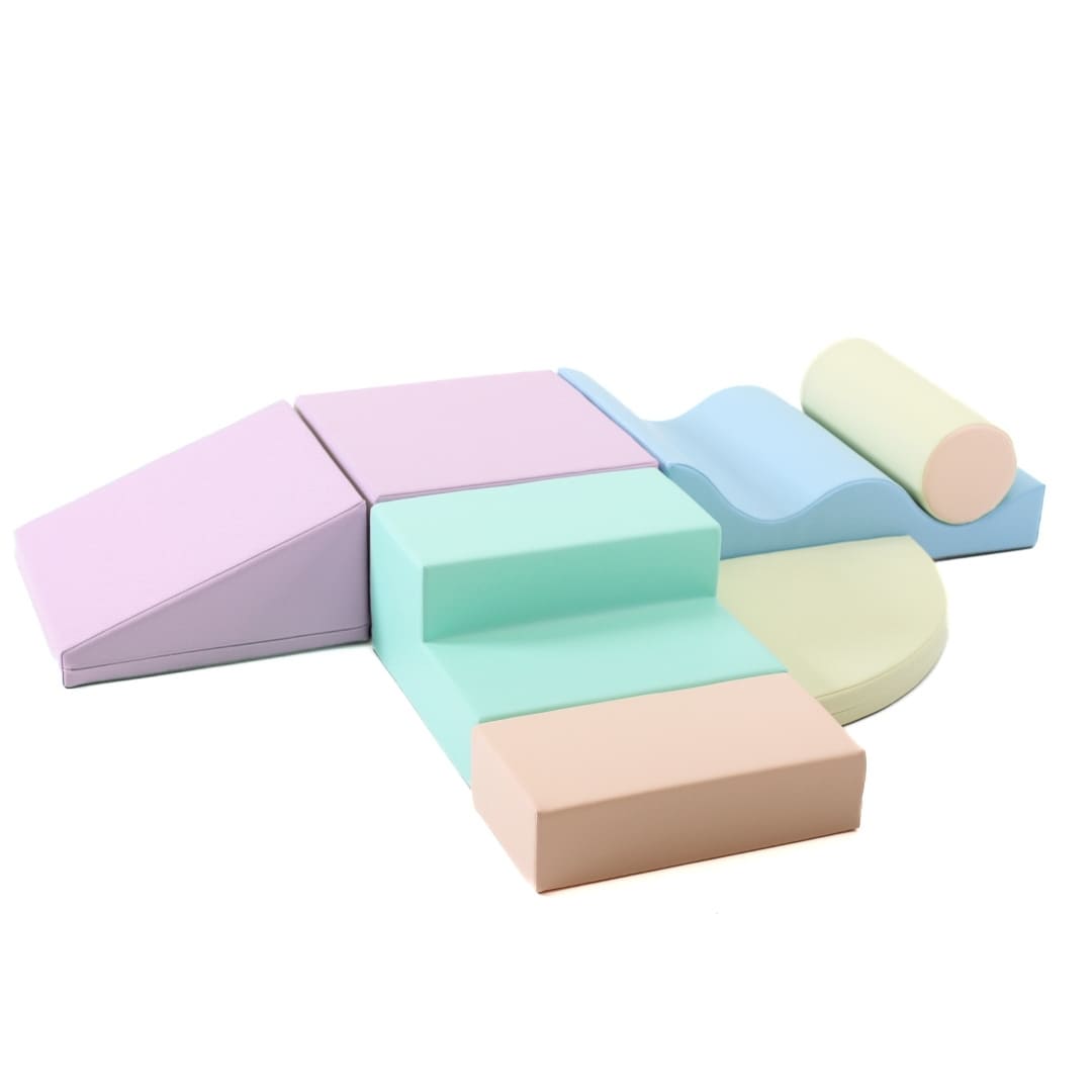 IGLU Explorer soft play bundel met glijblok – modulaire foamset