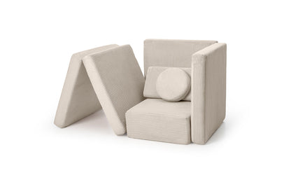 Shappy Trampoline Pure Corduroy Waffle Cream Beige