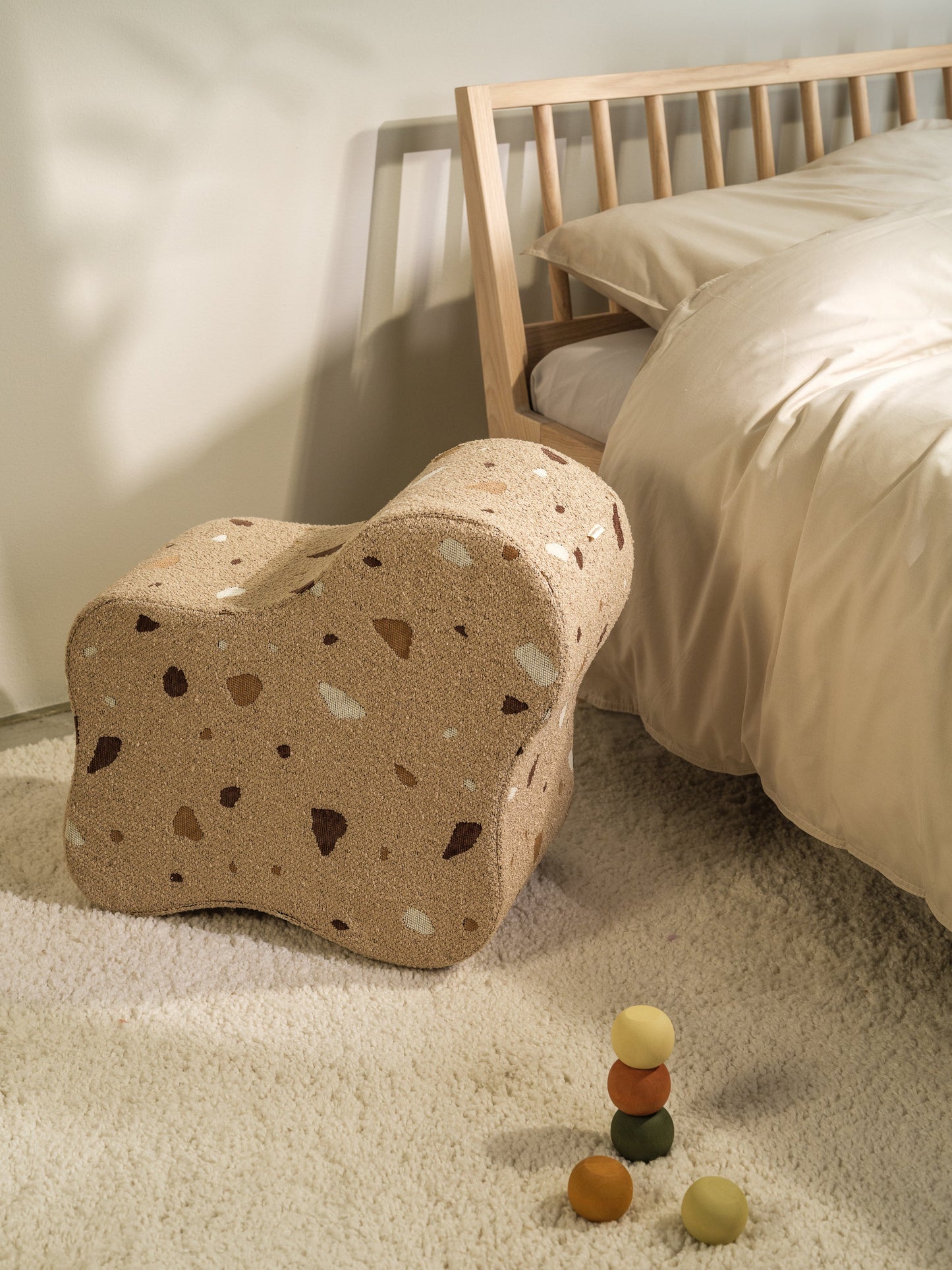 Wigiwama Terrazzo Sand Cloud Pouffe