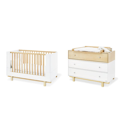 Babykamer Boks 2-delige set - ledikant en commode