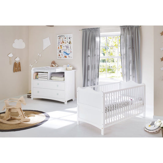 Babyzimmer Florentina extra breit – 2-teiliges Set