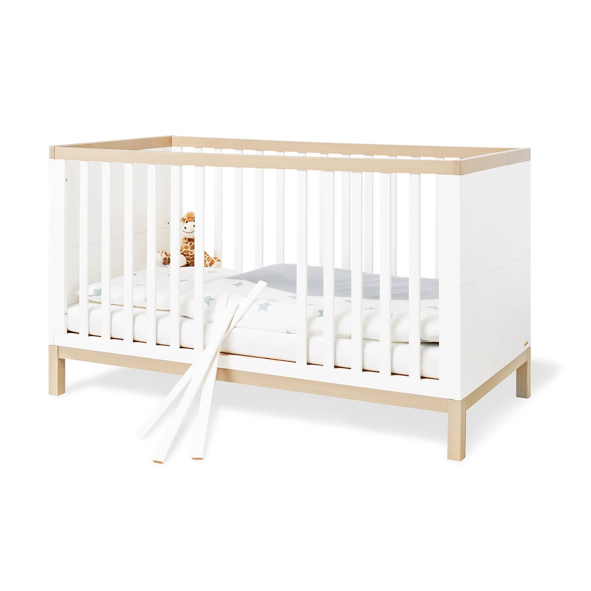 Ledikant Light 140x70 cm – om te bouwen tot juniorbed – productbeeld 2