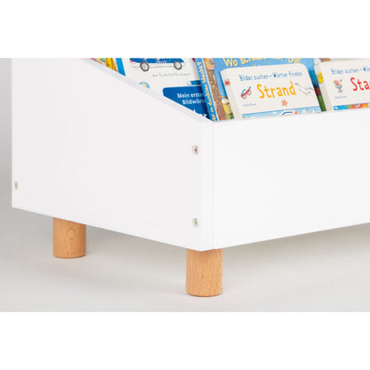 Children's bookshelf "en", White