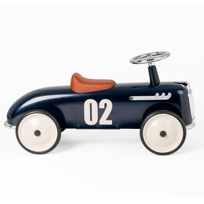 Baghera Roadster vintage loopauto - blauw - Loopauto