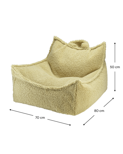 Wigiwama Beanbag Chair Matcha - teddystof zitzak