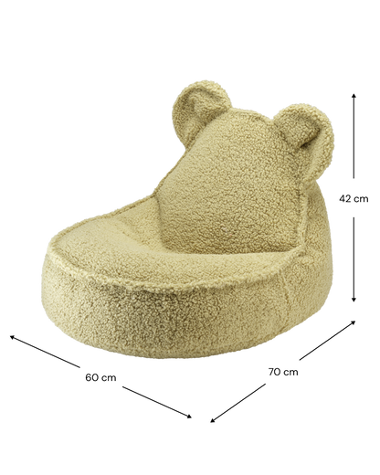 Wigiwama Matcha Bear Beanbag - teddystof zitzak