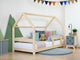 Huisbed Tery - houten kinderbed met bedrand