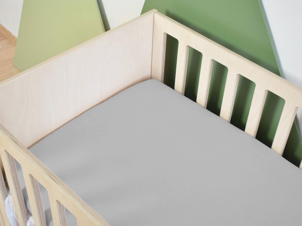 Benlemi Spannbettlaken aus Baumwolle 60 x 120 cm fürs Babybett
