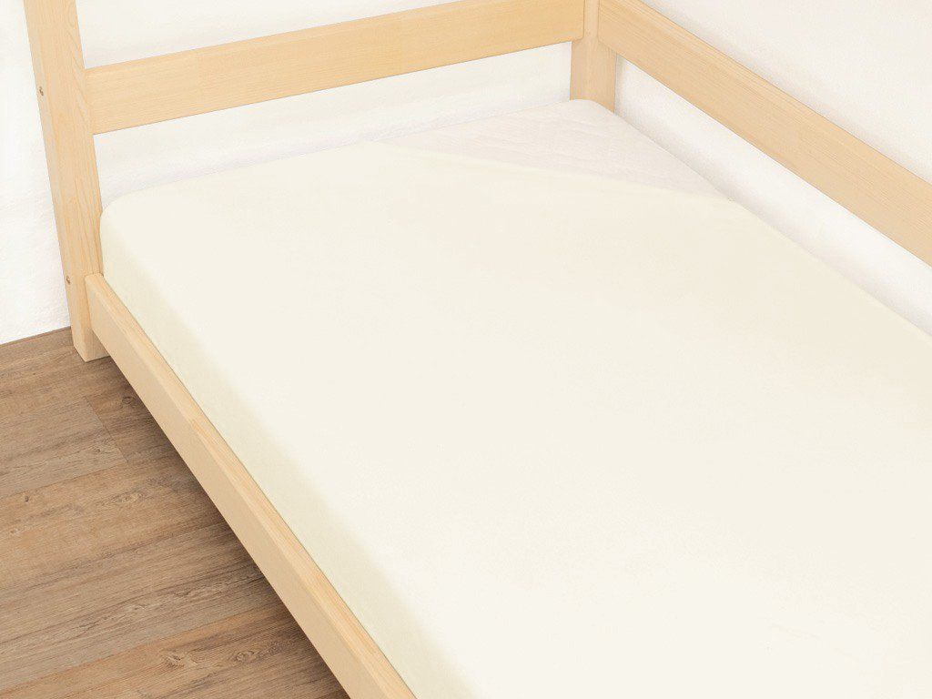 Benlemi JERSEY EXCLUSIVE Spannbettlaken in Creme