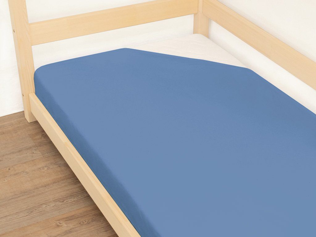Benlemi JERSEY EXCLUSIVE Spannbettlaken in Blau