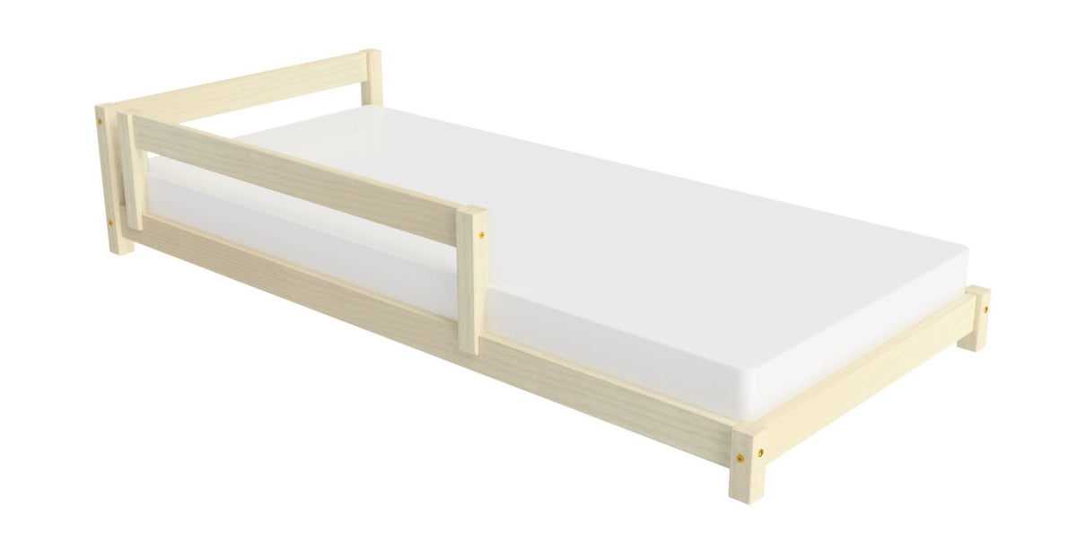 Benlemi LUCKY kinderbed met één hoofdbord en bedhekje