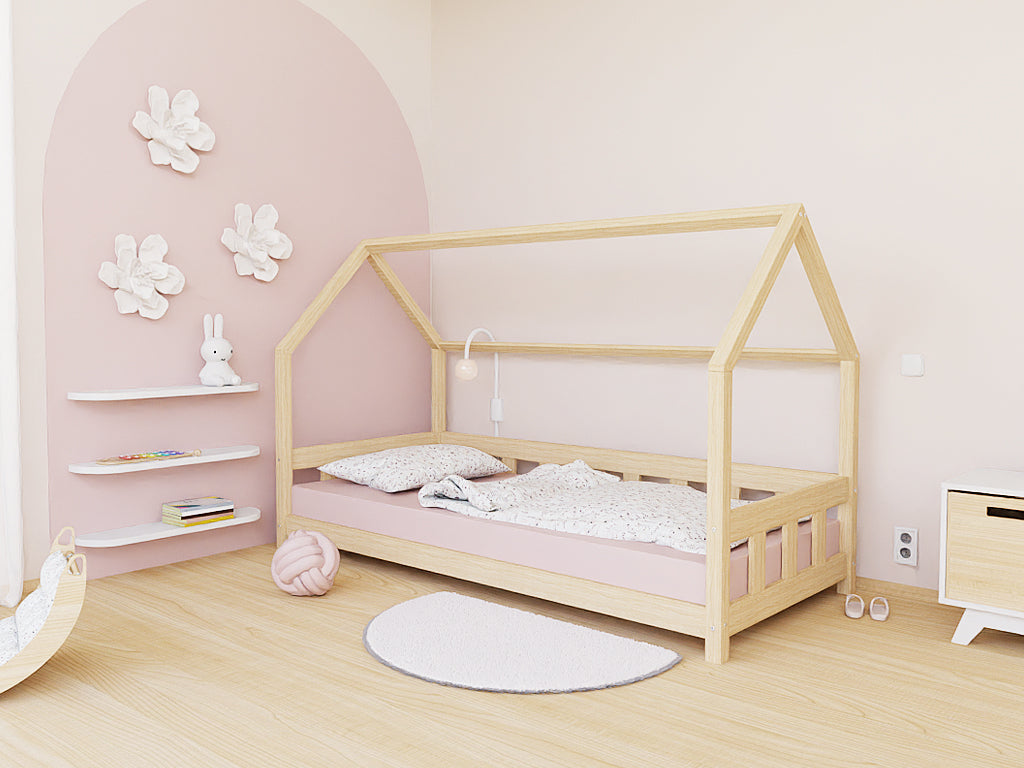 Benlemi Huisbed PLOTTY — zijdak met open instap