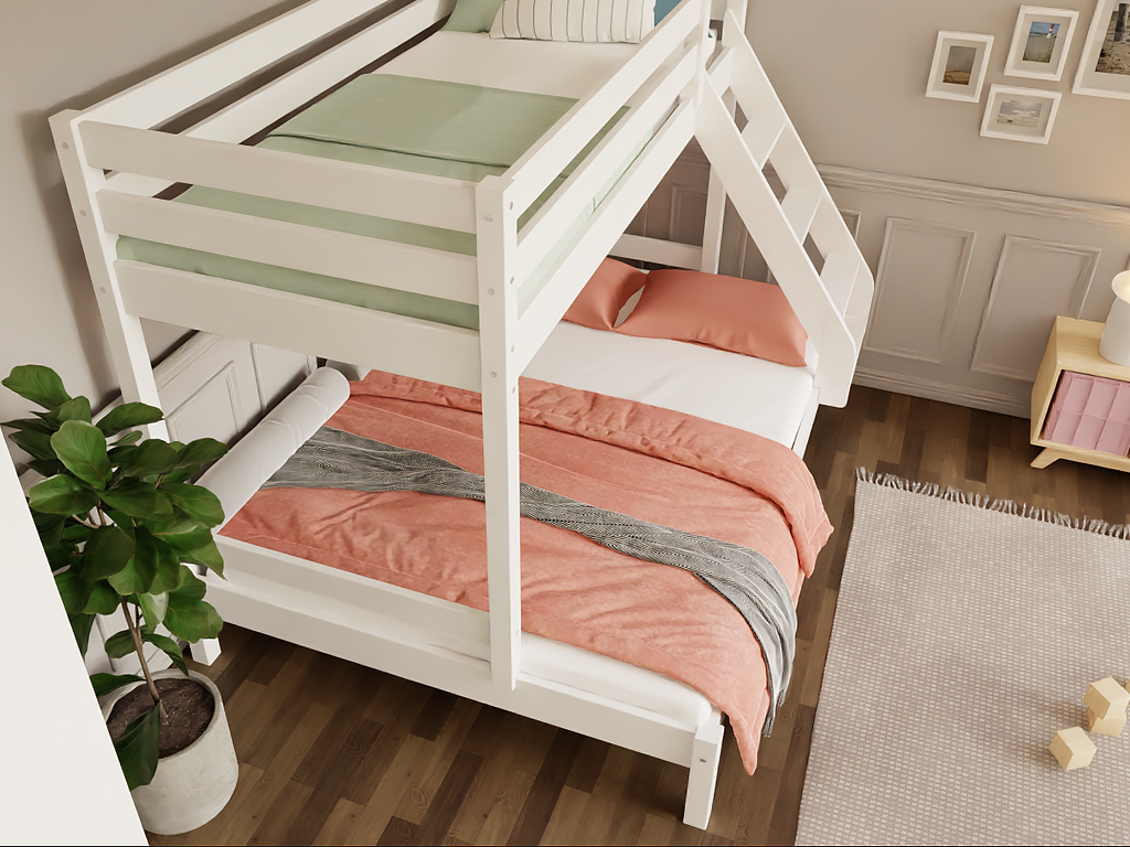 ARARAT stapelbed detail onderbed