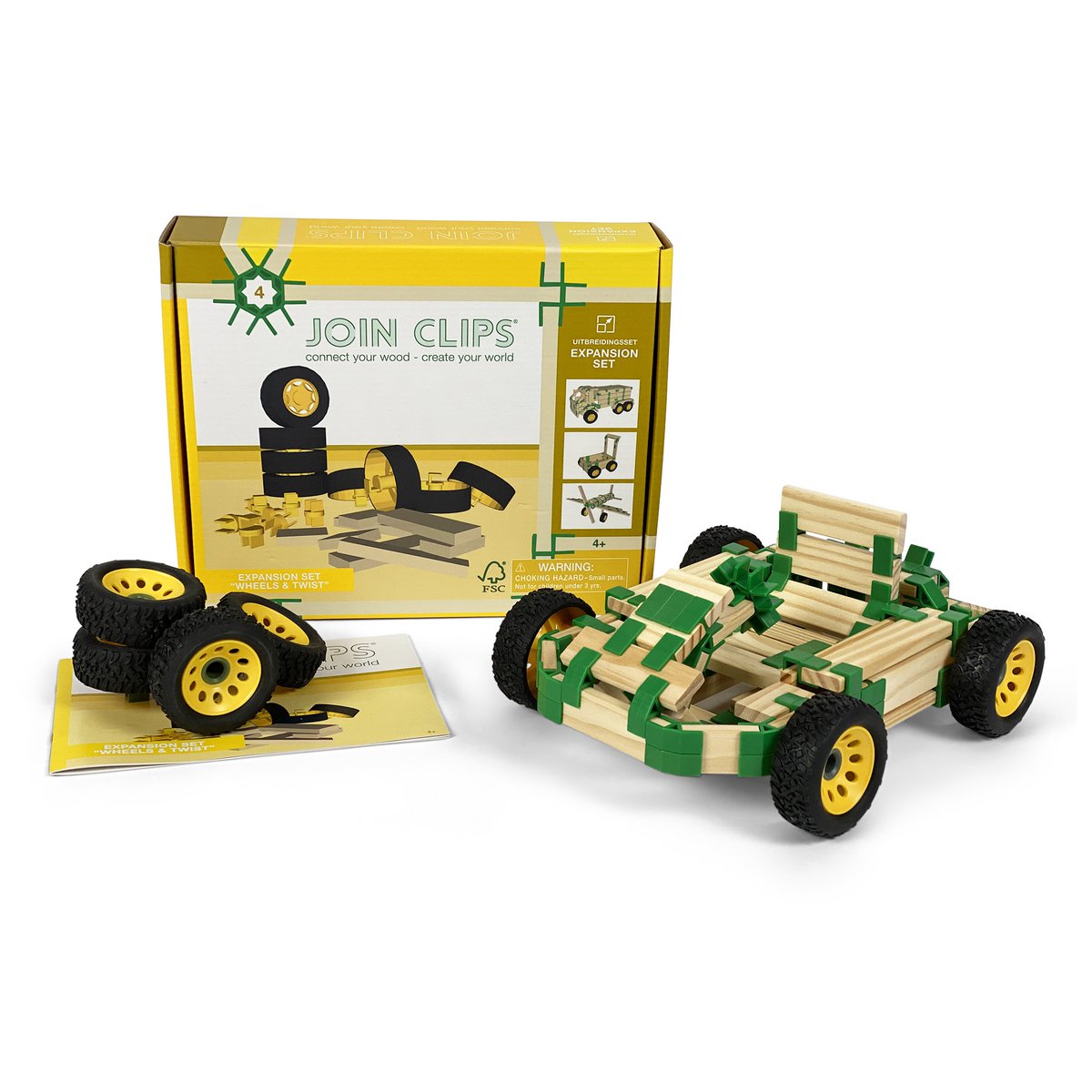 JOIN CLIPS Wheels &amp; Twist — wielen en draaiclips