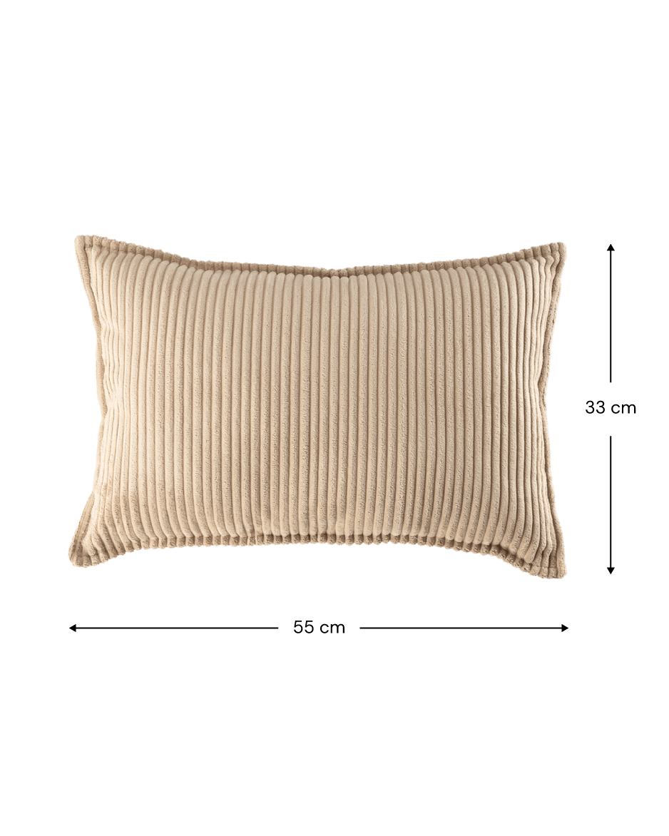 Wigiwama Brown Sugar Bolster - ribstof kussen