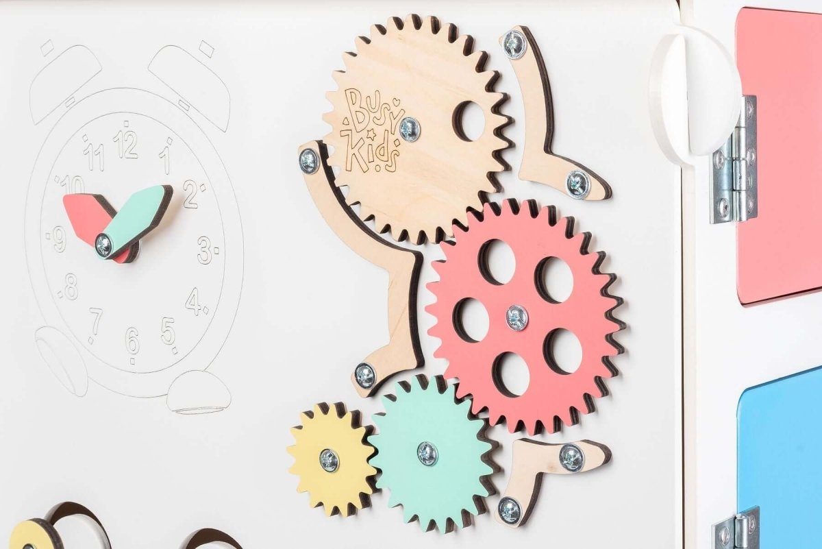 BusyKids Busy Board sensorisch speelhuisje – wit-Speelhuisje