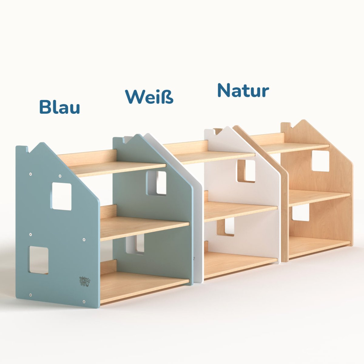BusyKids Spielzeugregal – Natur