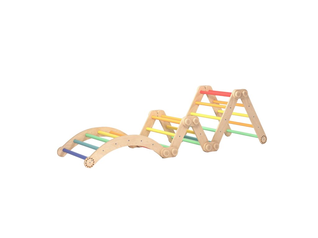 BusyKids Flexi klimset L regenboog met boog