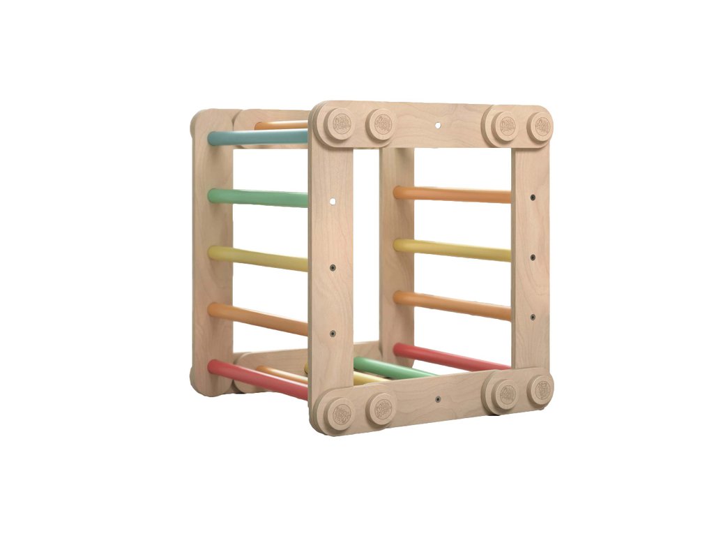 BusyKids Flexi klimset S regenboog met twee driehoeken