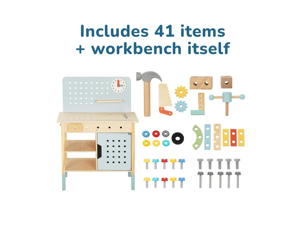 BusyKids houten speelwerkbank – foto 2