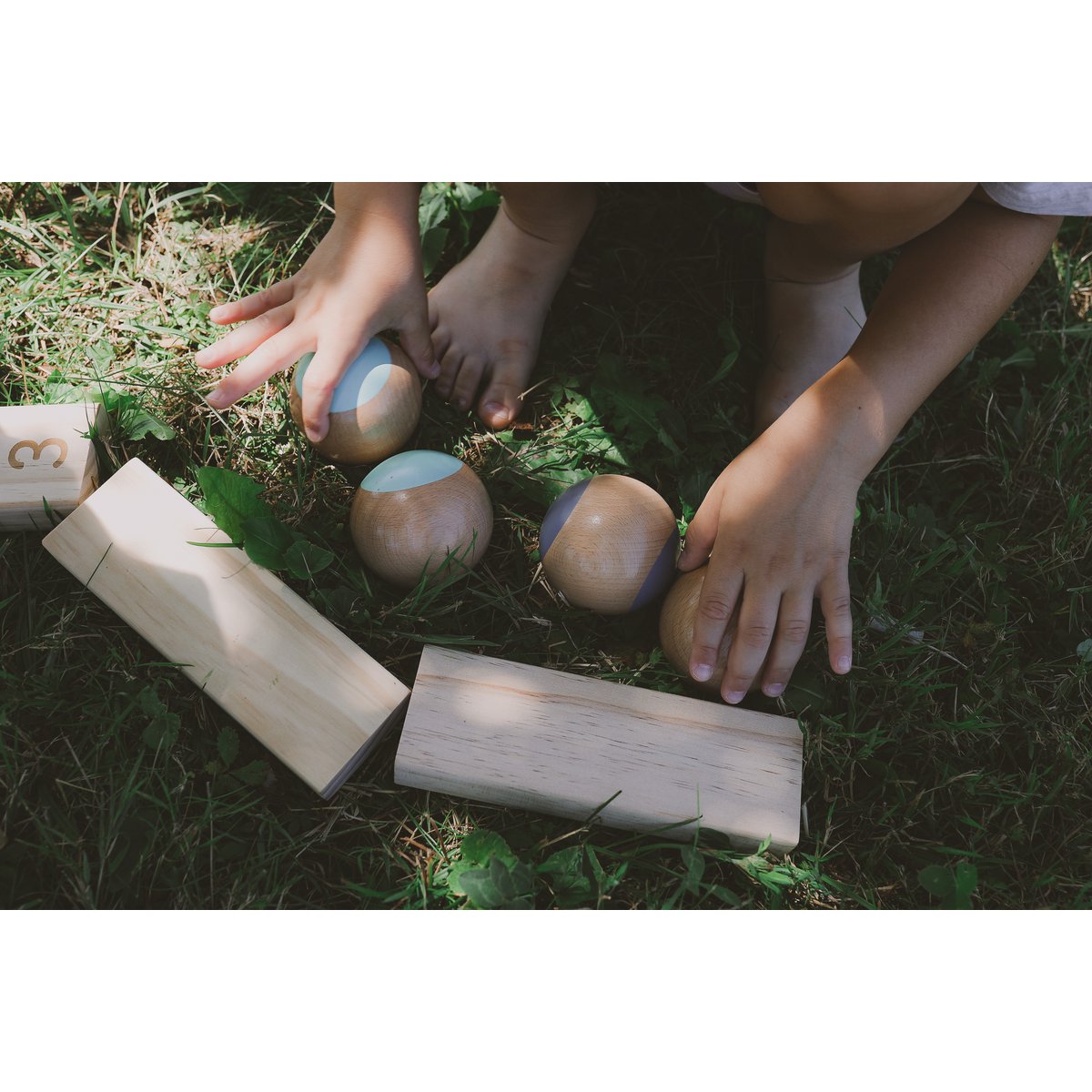 Kinder-Jeu de Boules für Kinder