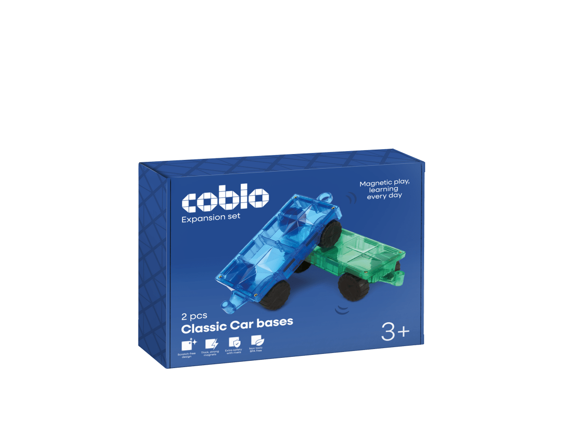 Coblo Auto-Fahrgestelle Classic – 2 Stück, Verpackung