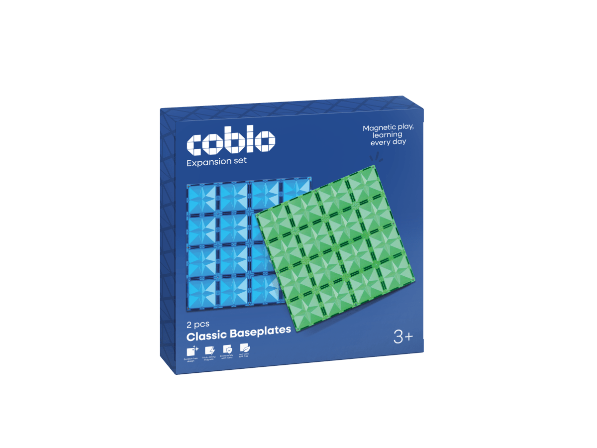 Coblo Grundplatten Classic – 2 Stück, Verpackung