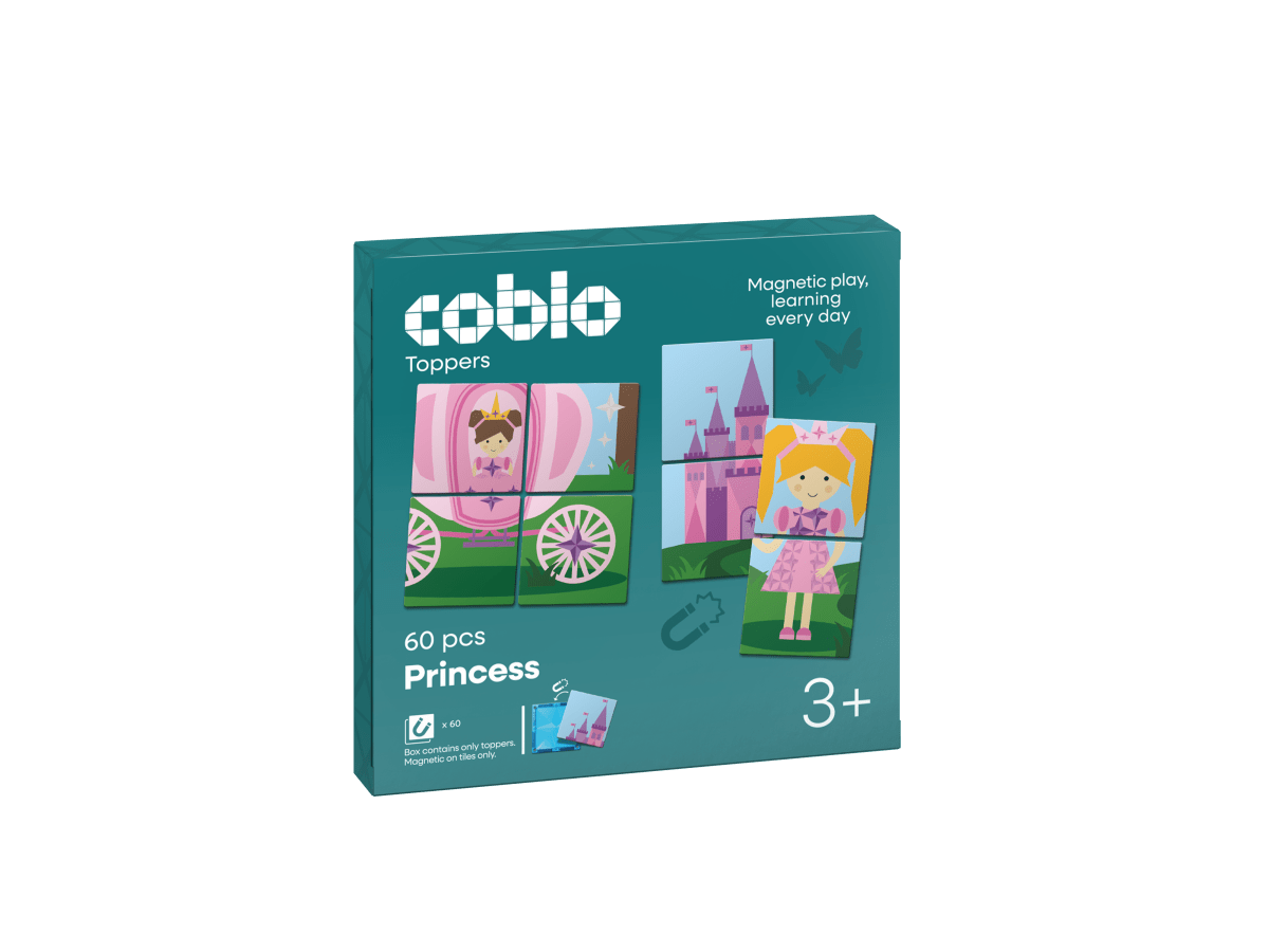 Coblo Toppers Prinzessinnen – 60 Stück, Verpackung