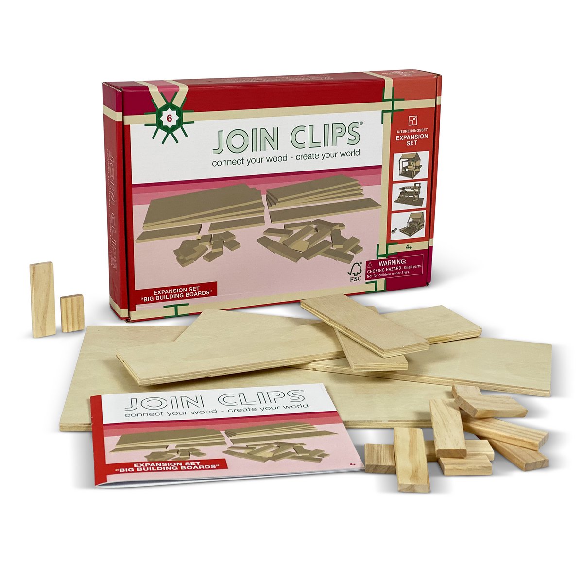 JOIN CLIPS grote bouwplaten — Big Building Boards
