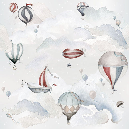 Dekornik Balloons Adventure kinderbehang