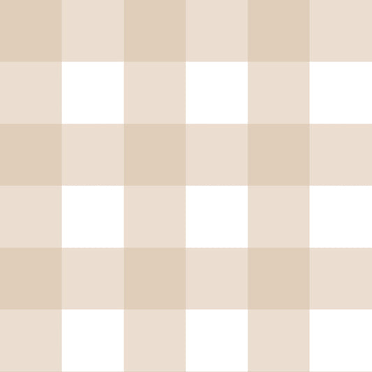 Dekornik Check Classic Beige kinderbehang