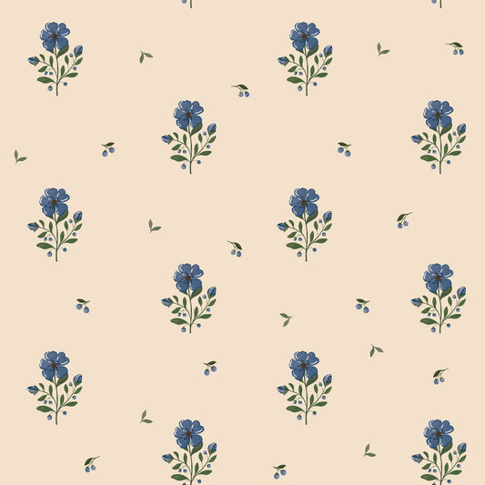 Dekornik Dreamy Vintage Flowers kinderbehang