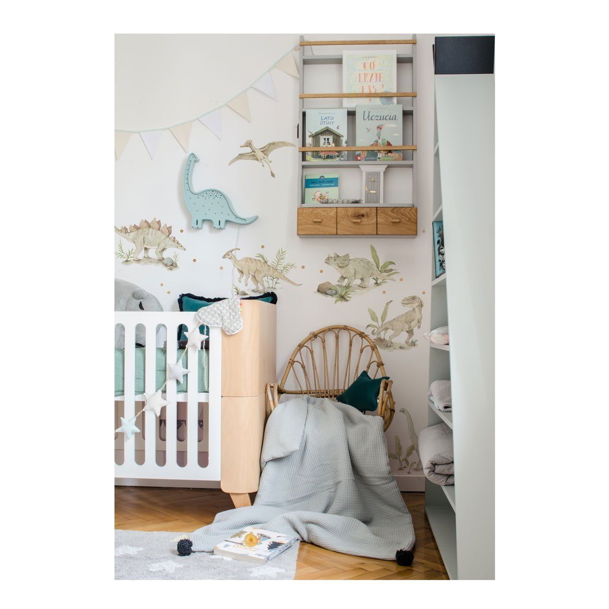 Dekornik Happy Dino Wonderland muurstickerset
