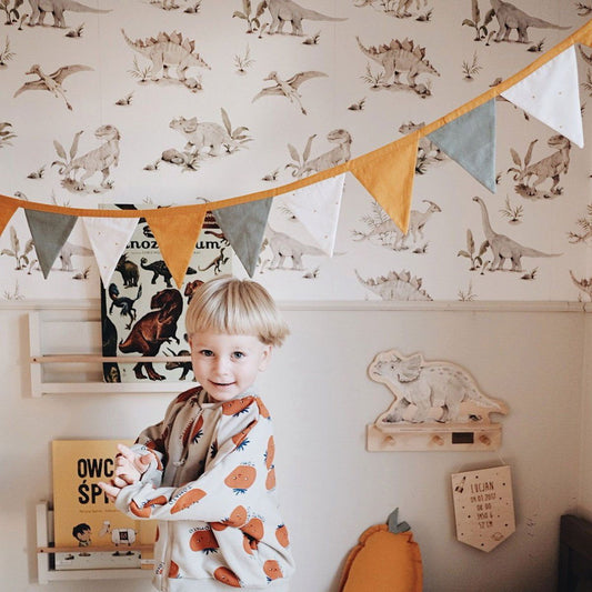 Dekornik Happy Dinos kinderbehang