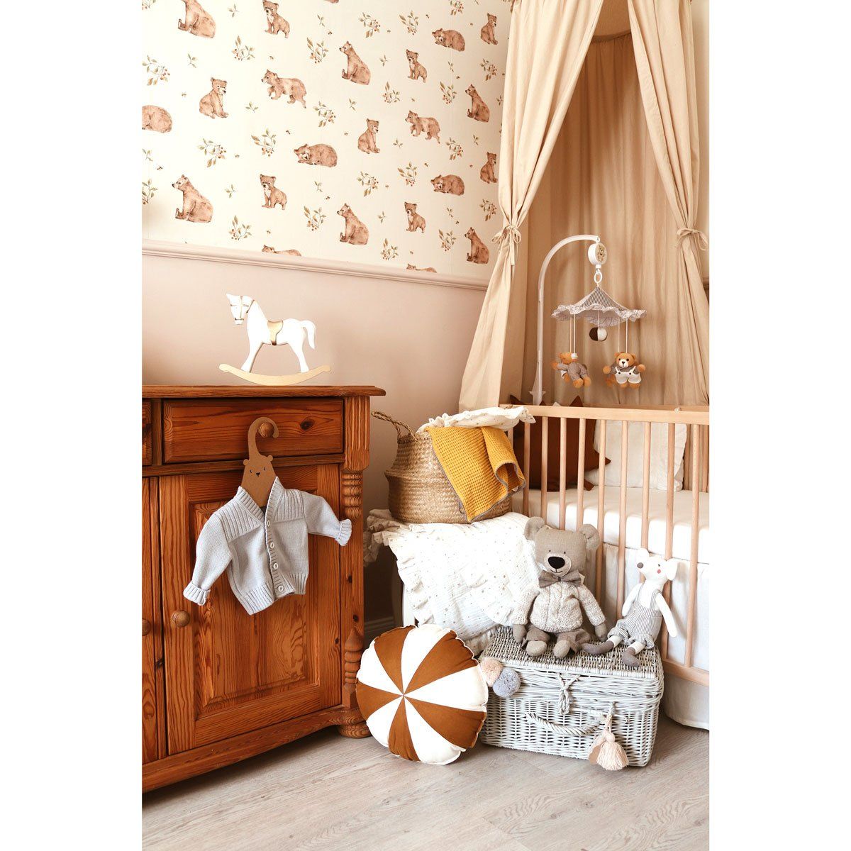 Dekornik Little Bears kinderbehang