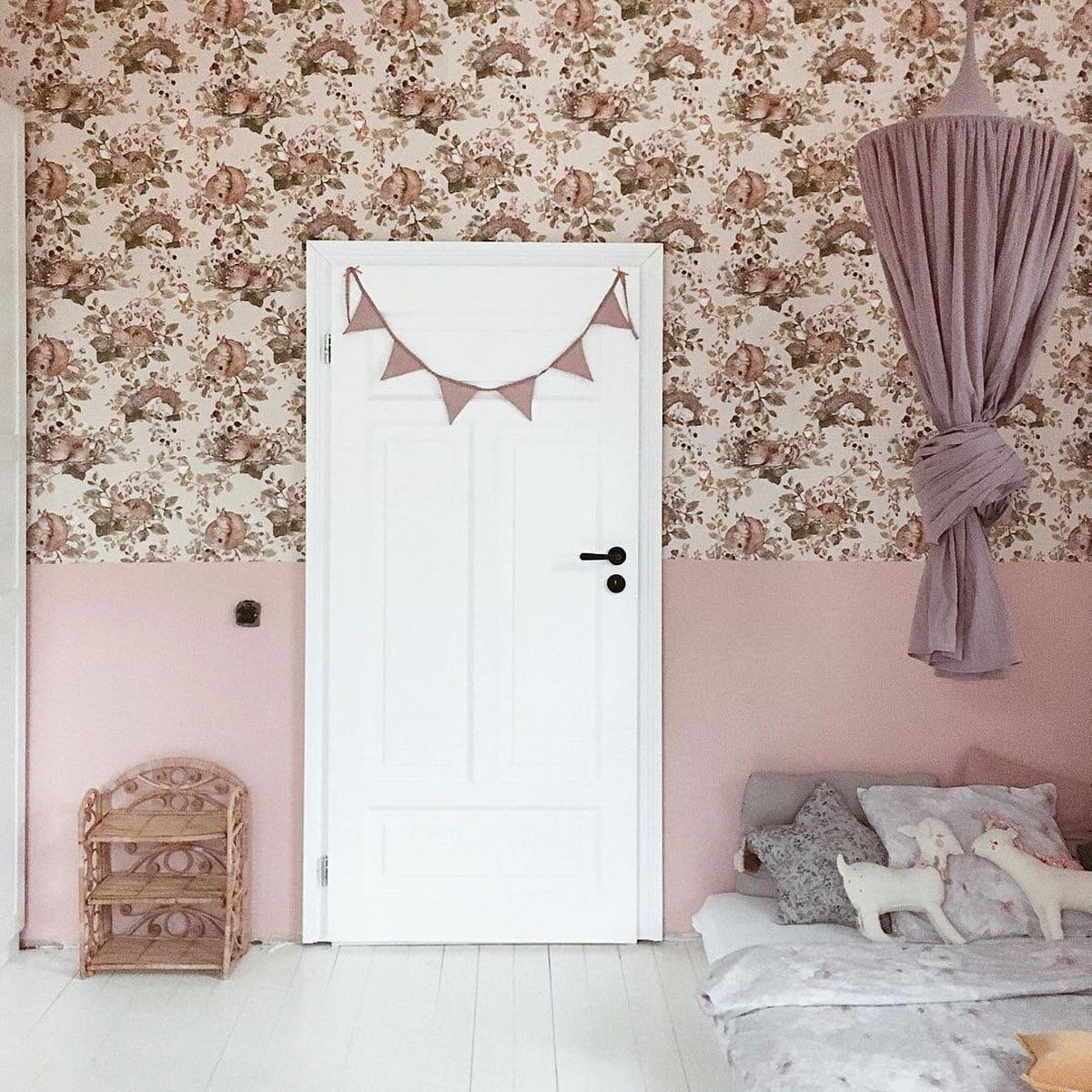 Dekornik Little Sleepy Animals Light kinderbehang