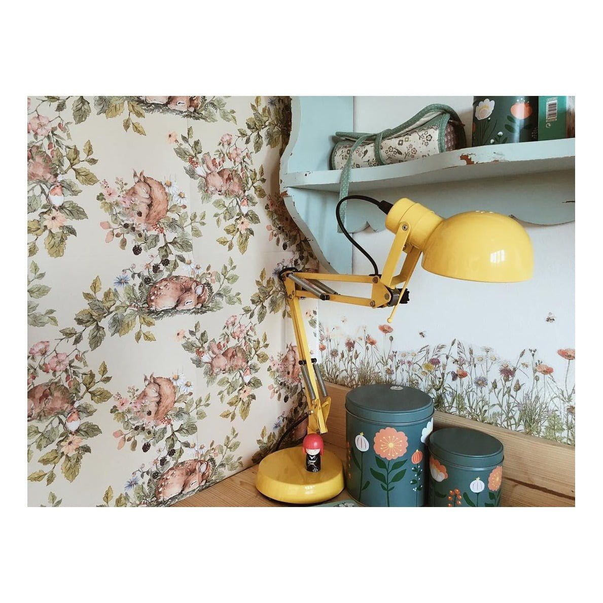 Dekornik Little Sleepy Animals Light kinderbehang